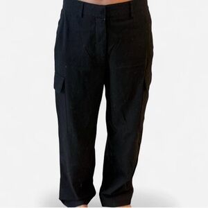 Zara Women's Black Cargo Pants